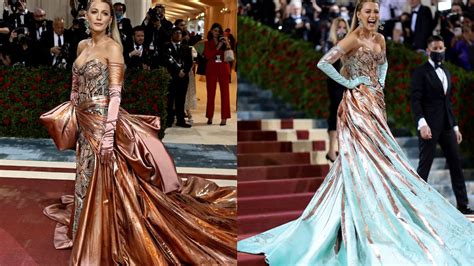 versace blake lively dress|blake lively gown transformation.